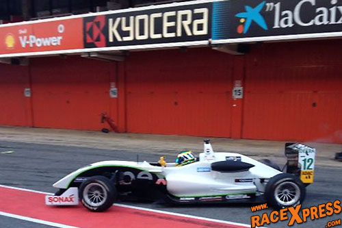 eitske Visser snel in Formule 3 test bij Van Amersfoort racing